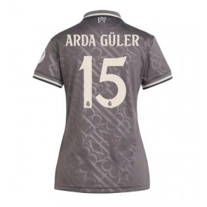 Real Madrid Arda Guler #15 Dámské Alternativní Dres 2024-25 Krátký Rukáv